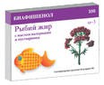 Рыбий жир Биафишенол валериана + пустырник 100 шт. капс. 0.35 г