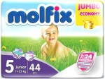 Подгузники, Molfix (Молфикс) 11-25 кг р. 5 №44 джуниор